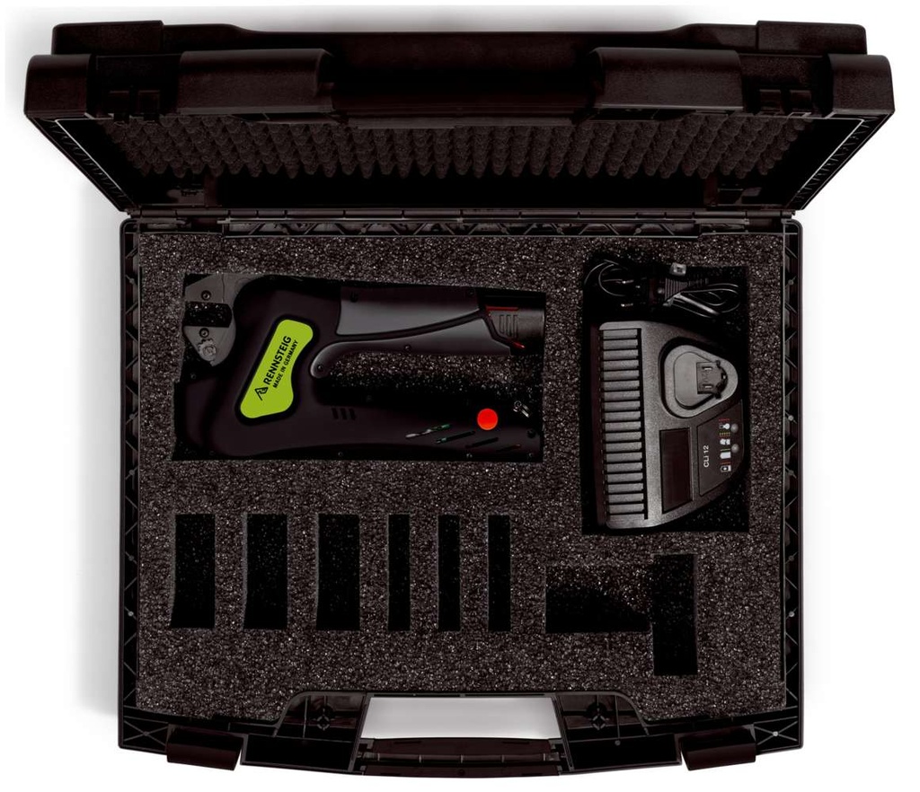 Battery powered crimping tool E-PEW 12 | 6370 0400 1 - Rennsteig