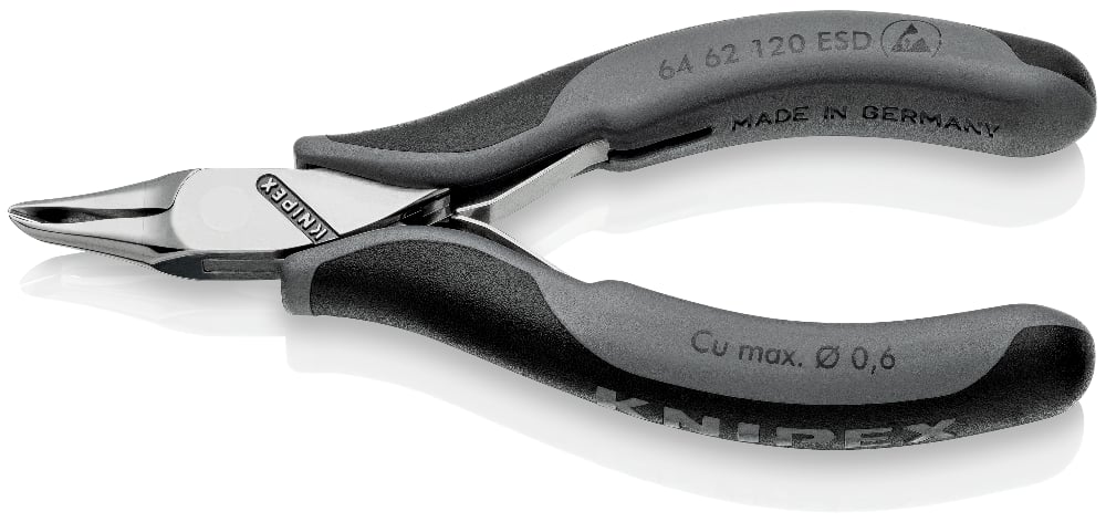 KNIPEX ELECTRONICS END NIPPER ESD 115MM