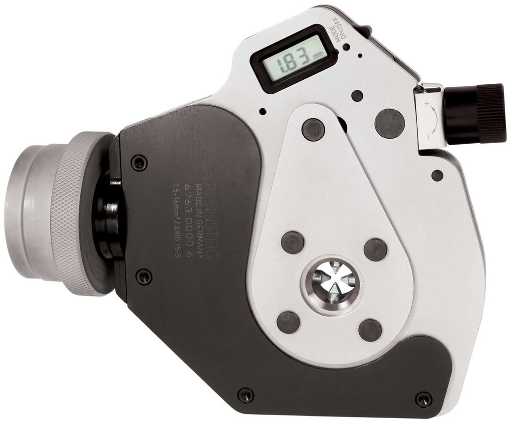 Crimping unit with 15 mm pass-through | 6763 0000 6 - Rennsteig