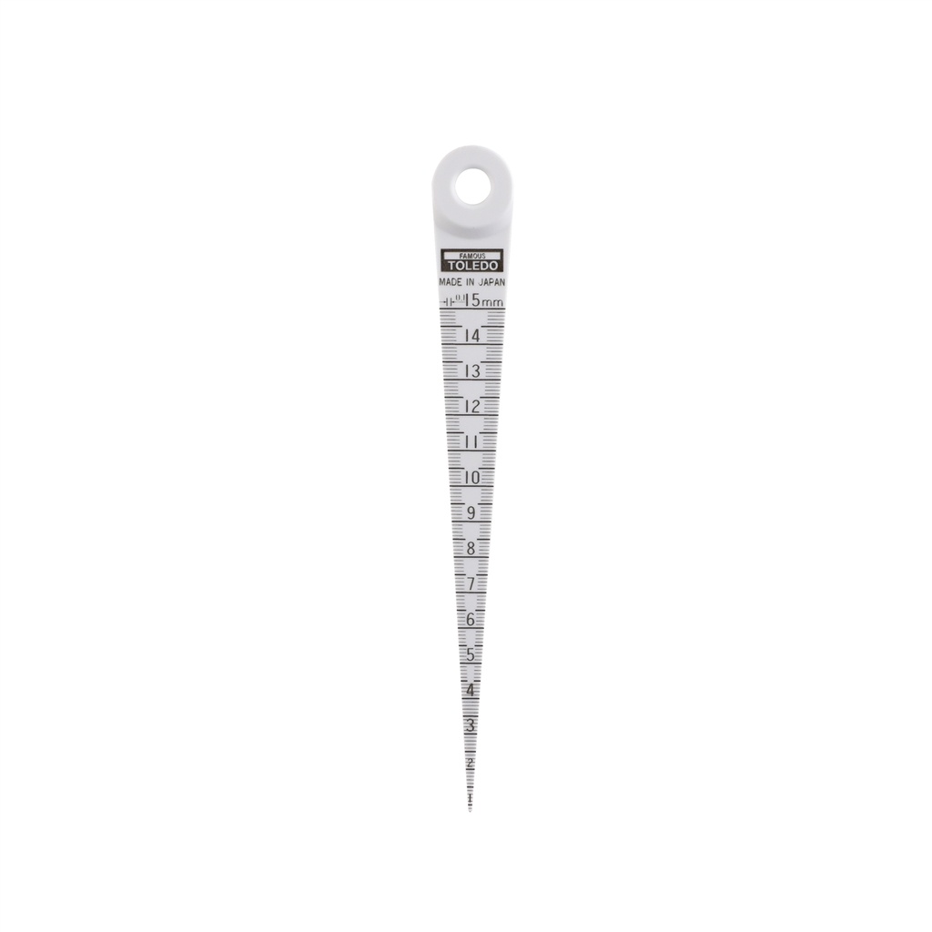 [180-700AB] TOLEDO TAPER GAUGE ABS RESIN 1-15MM
