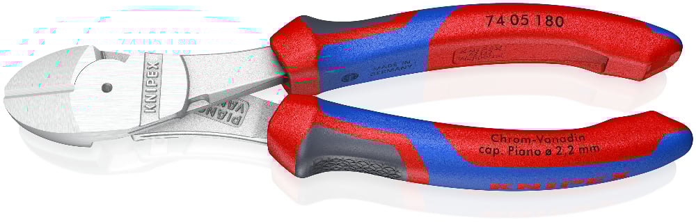 KNIPEX HIGH LEV DIAGONAL CUTTER 180MM