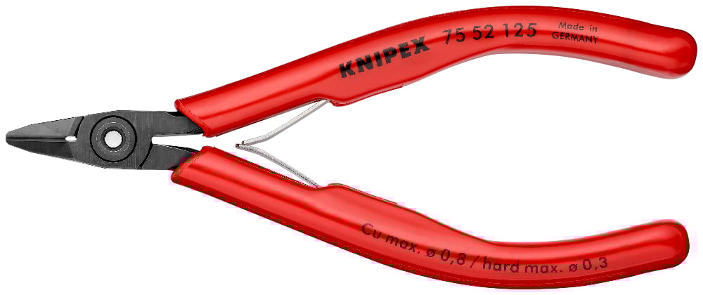 KNIPEX ELECTRONICS DIAG CUTTER 125MM