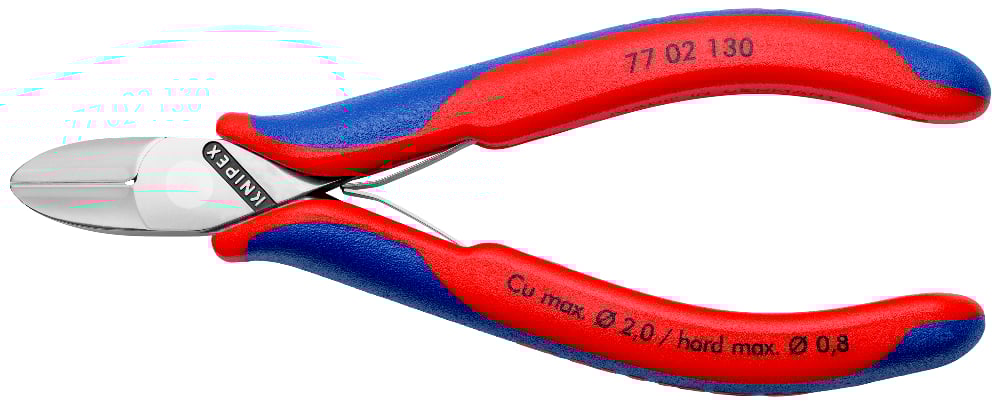 KNIPEX ELECTRONICS DIAG CUTTER 130MM