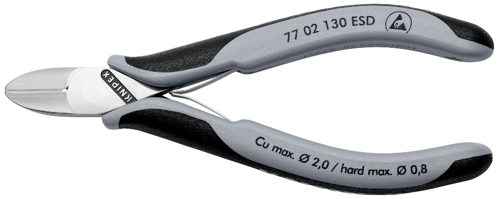 KNIPEX ELECTRONICS DIAG CUTTER ESD (AF)