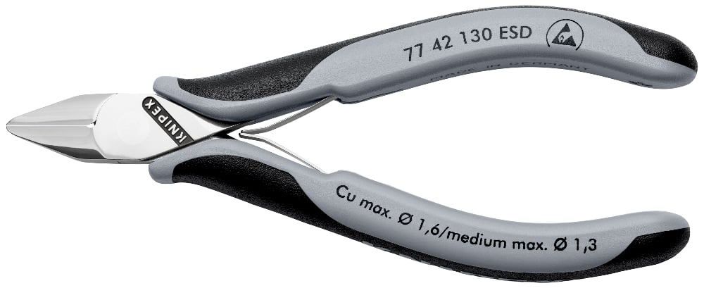 KNIPEX ELECTRONICS DIAG CUTTER ESD (AF)