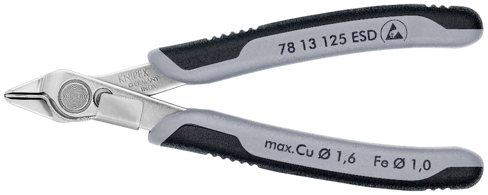 KNIPEX ELECT-SUPER-KNIPS ESD 125MM (AF)