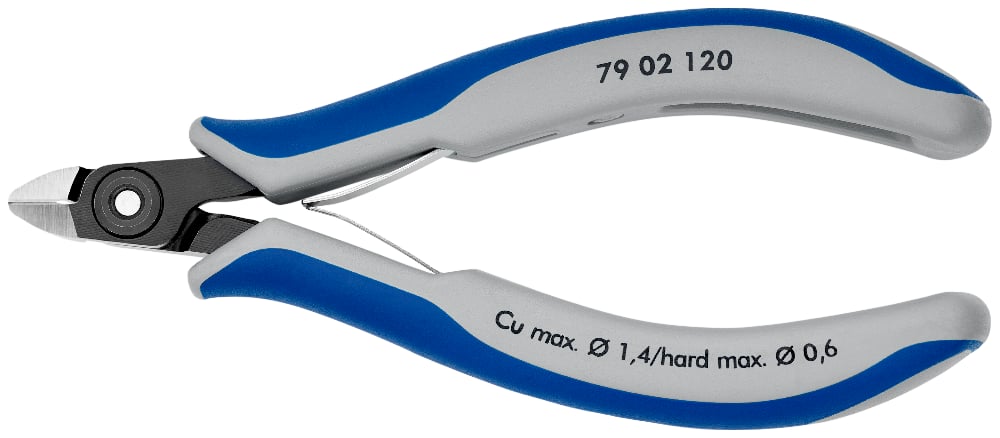 KNIPEX PREC ELECTRONIC CUTTER 120MM (AF)