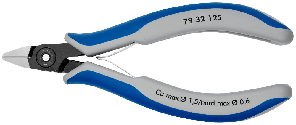 KNIPEX PREC ELECTRONIC CUTTER 125MM (AF)