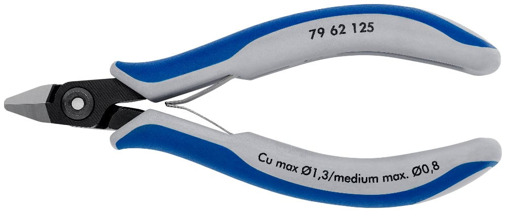KNIPEX PREC ELECTRONIC CUTTER 125MM (AF)
