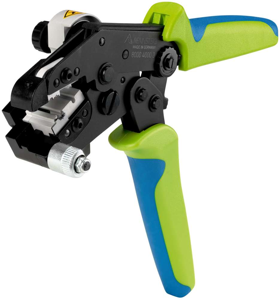 Tool for cutting, stripping and crimping POF dia. 2.2 mm for Toshiba connectors | 8000 4000 3 - Rennsteig