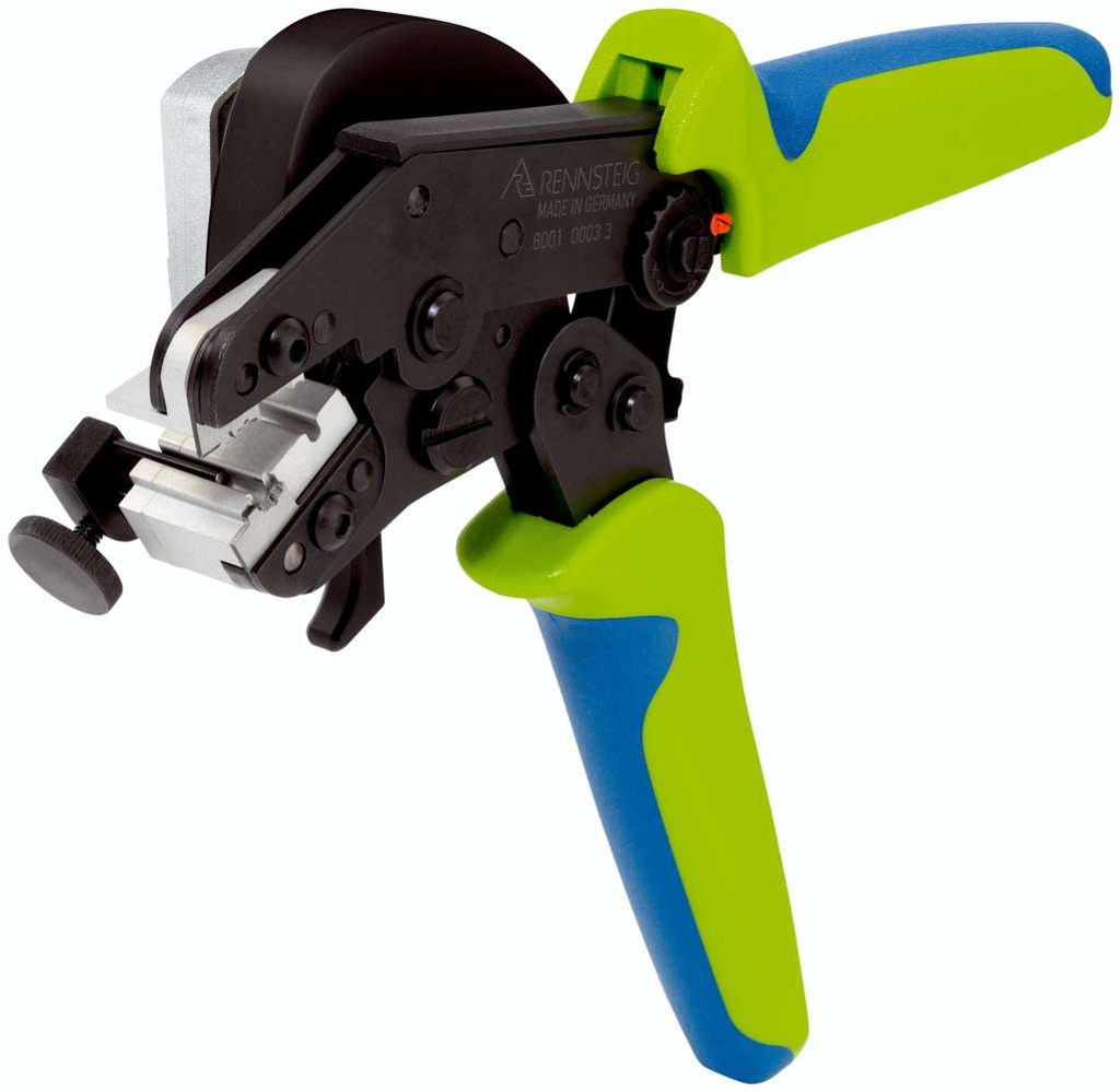 Tool for cutting and stripping polymeric optical fibres, dia. 2.2 mm | 8001 0003 3 - Rennsteig