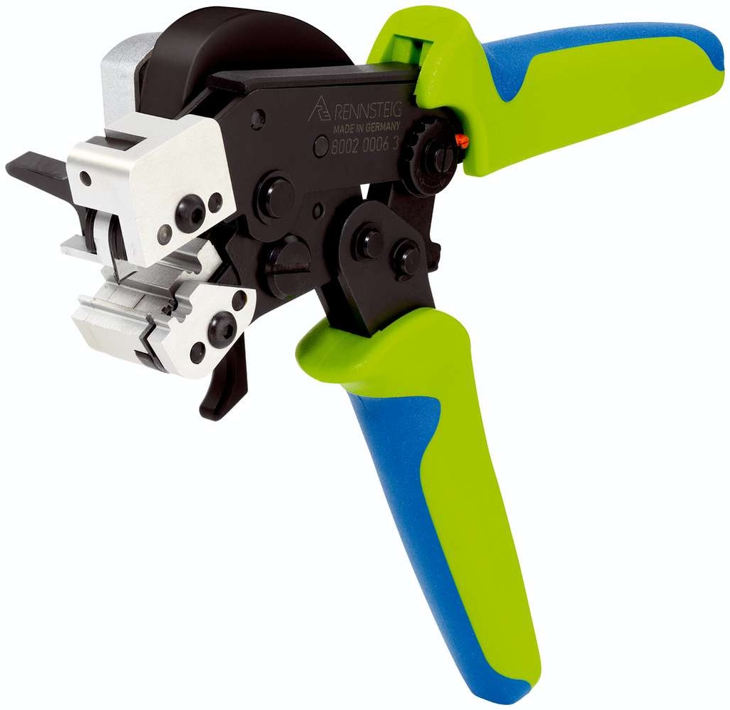 Tool for cutting and stripping DUPLEX cables 2 x dia. 2.2 mm | 8002 0006 3 - Rennsteig