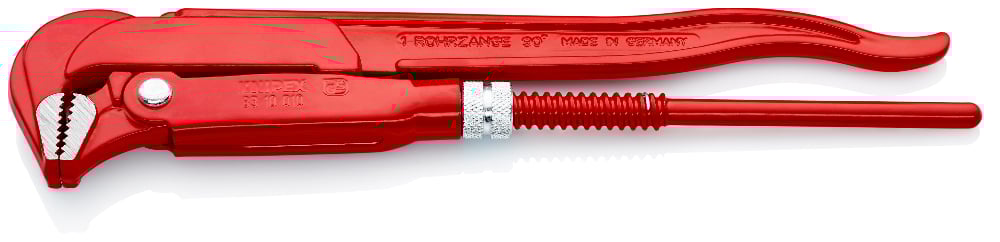 [180-8310010] KNIPEX PIPE WRENCH ANG 90 DEG 310MM (AF)
