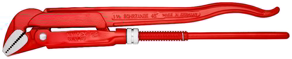 KNIPEX PIPE WRENCH ANG 45 DEG 430MM (AF)