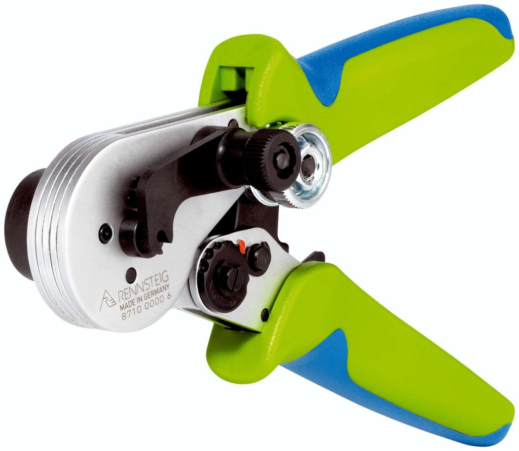 [180-871000006AF] 4/8 Indent Crimping Tool PEW 8.71 for POF dia. 2.3 mm | 8710 0000 6 - Rennsteig