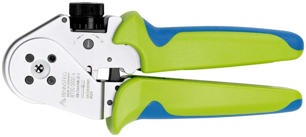 4/8 Indent crimping tool MicroCrimp | 8720 0000 6 - Rennsteig