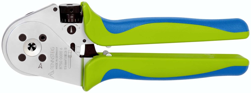 4/8 Indent crimping tool MicroCrimp | 8760 0000 6 - Rennsteig