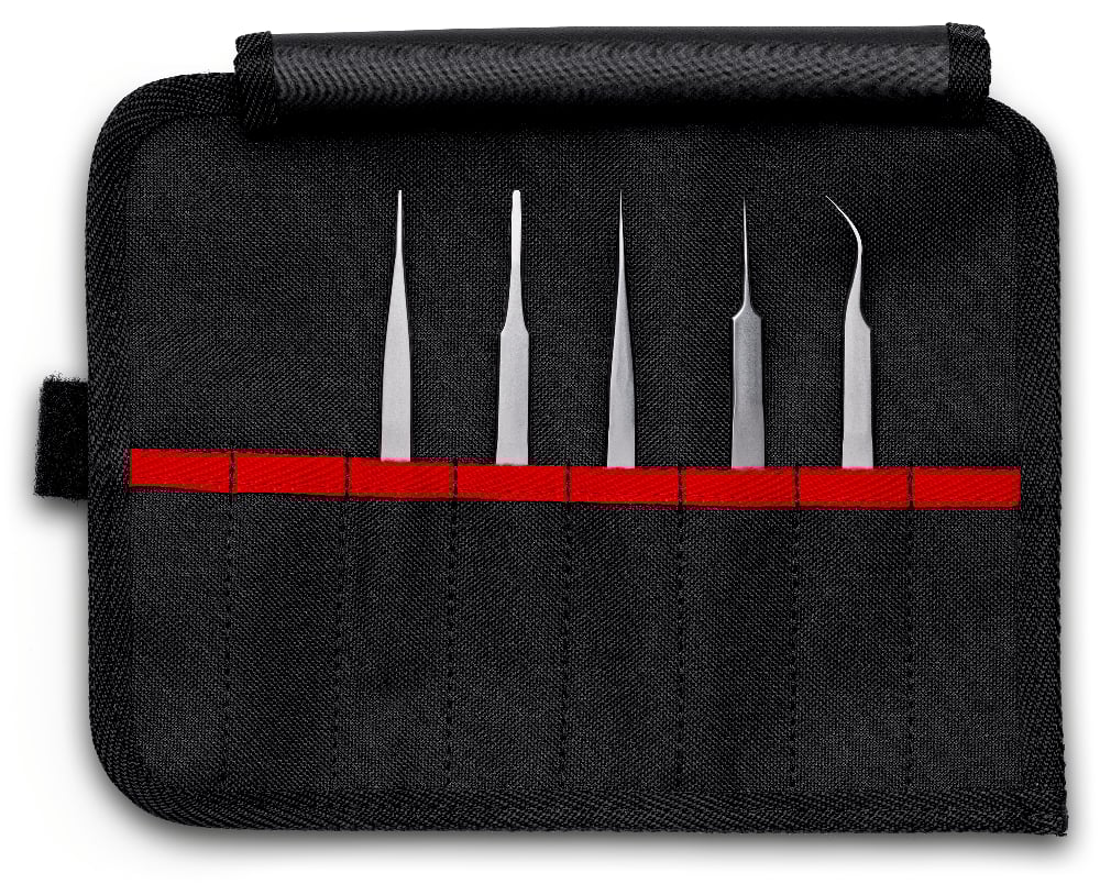KNIPEX PRECISION TWEEZER SET 5PC (AF)