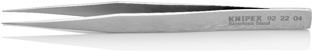 [180-922204] KNIPEX PRECISION TWEEZERS 130MM (AF)