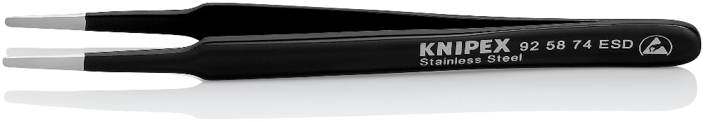 KNIPEX PRECISION TWEEZERS ESD 120MM (AF)