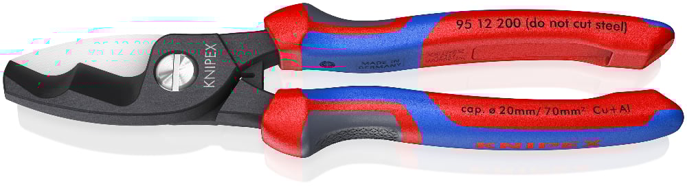 KNIPEX CABLE SHEARS 200MM
