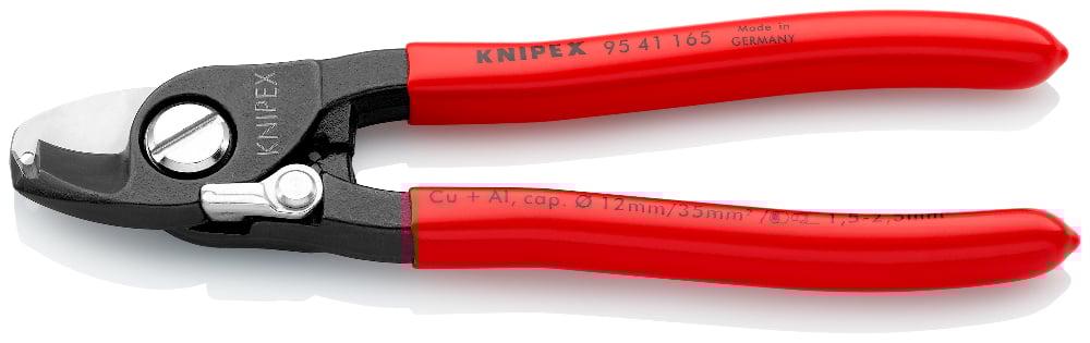 KNIPEX CABLE SHEARS 165MM