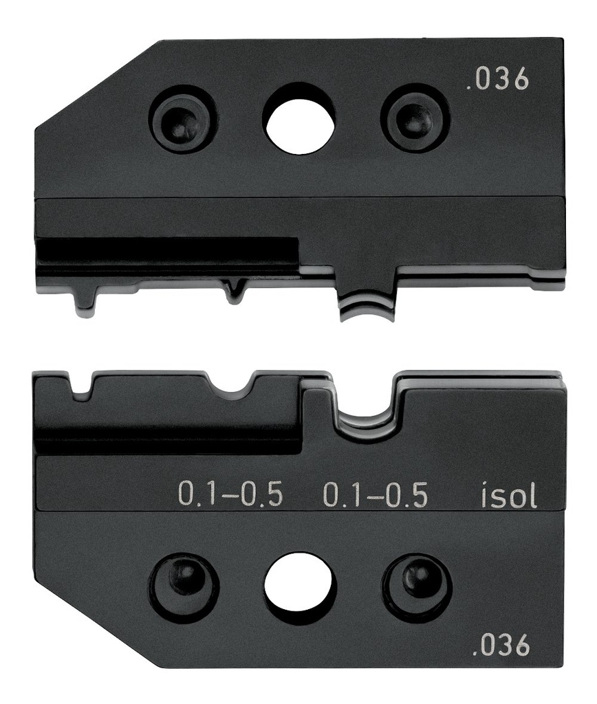 KNIPEX CRIMP DIE INSUL/NON-INSUL. (AF)