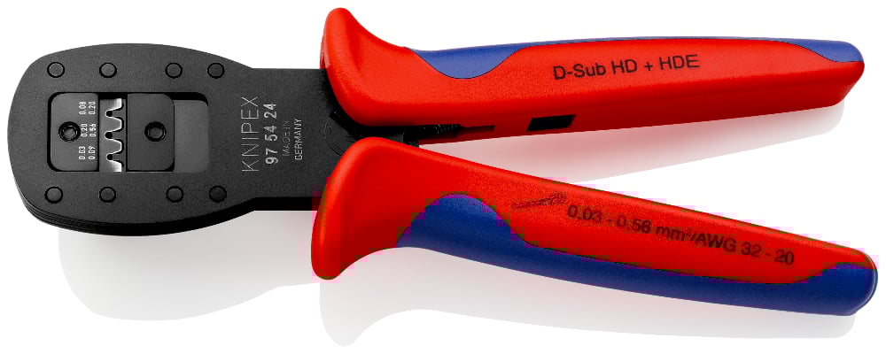 KNIPEX CRIMP PL FOR MICRO PLUGS 190MM-AF