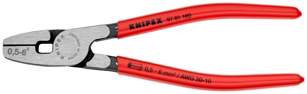 KNIPEX CRIMPING PLIER FOR END SLEEVES-AF