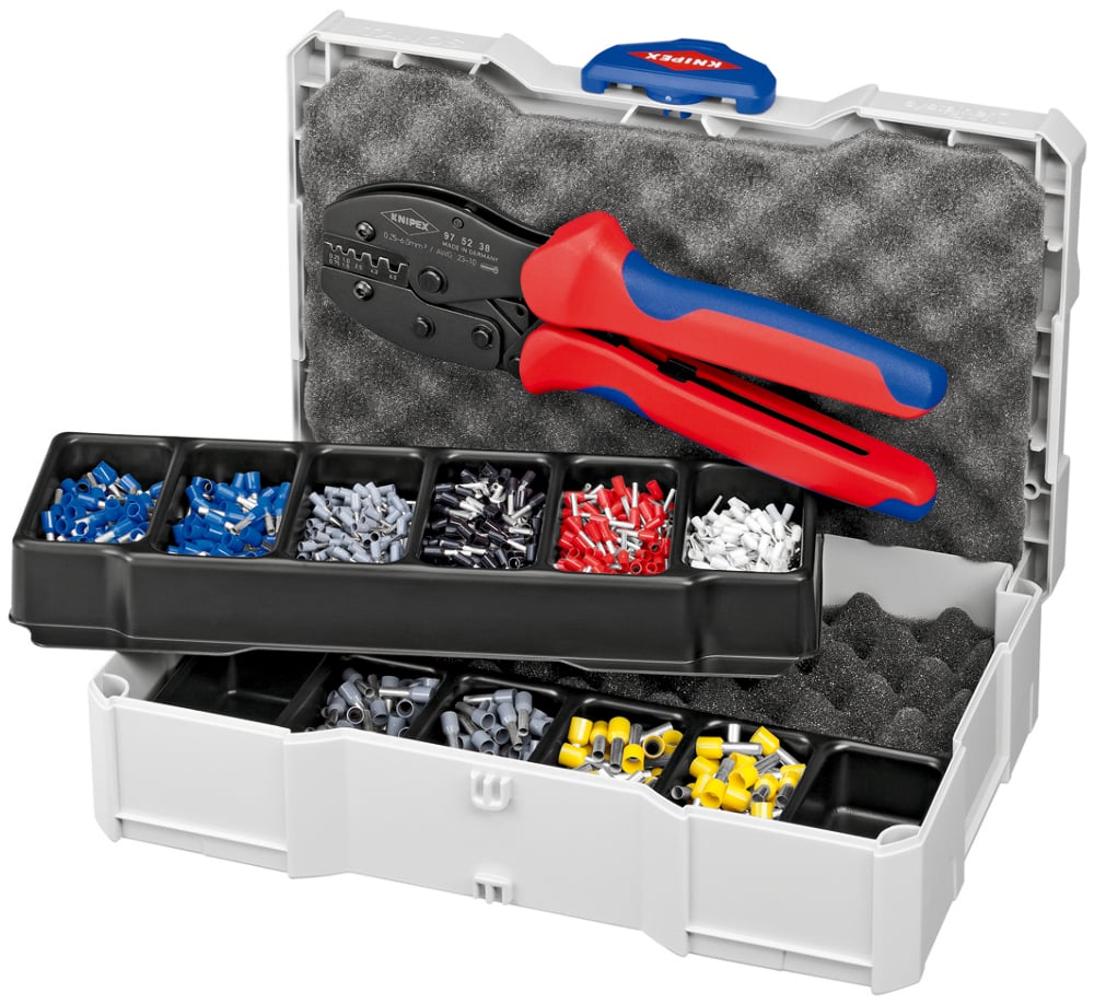 KNIPEX CRIMPING SET FOR END SLEEVES
