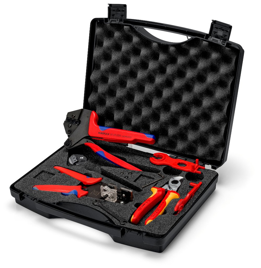 KNIPEX TOOL CASE PV MC4 CONNECTORS