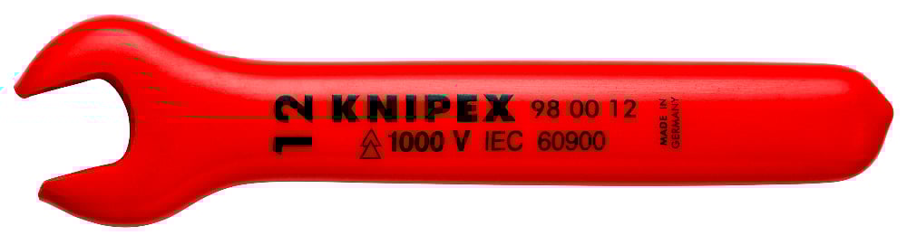 KNIPEX SPANNER OPEN END INS VDE 12MM