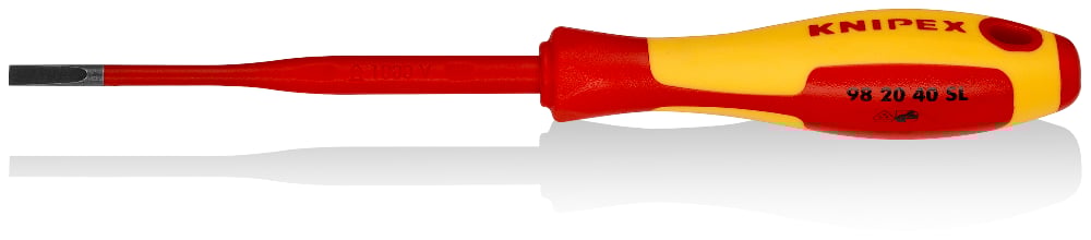 KNIPEX 1000V S/DRIVER SLIM 4.0 X 200MM