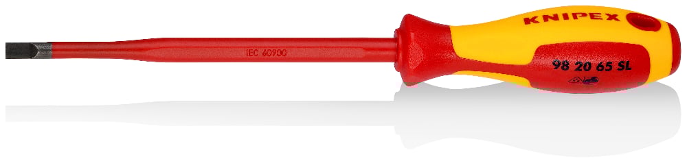 KNIPEX 1000V S/DRIVER SLIM 6.5 X 200MM