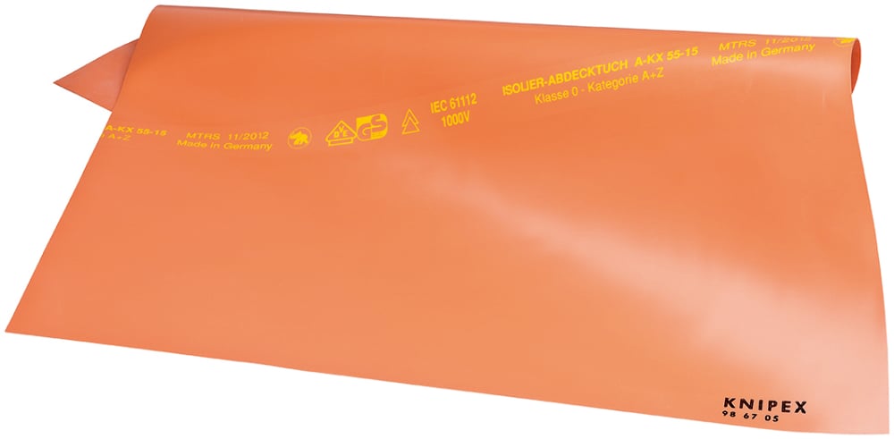 [180-986710] KNIPEX 1000V INSULATED MAT 1000 x 1000MM