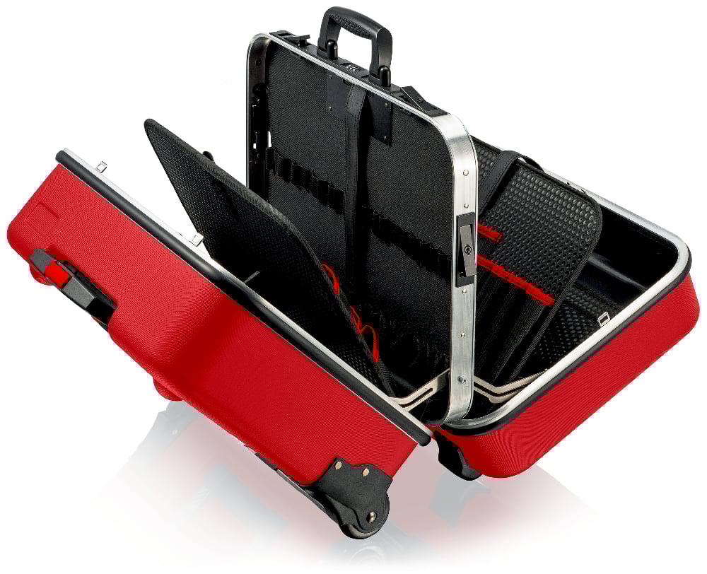 KNIPEX TOOL CASE BIG TWIN RED EMPTY (AF)