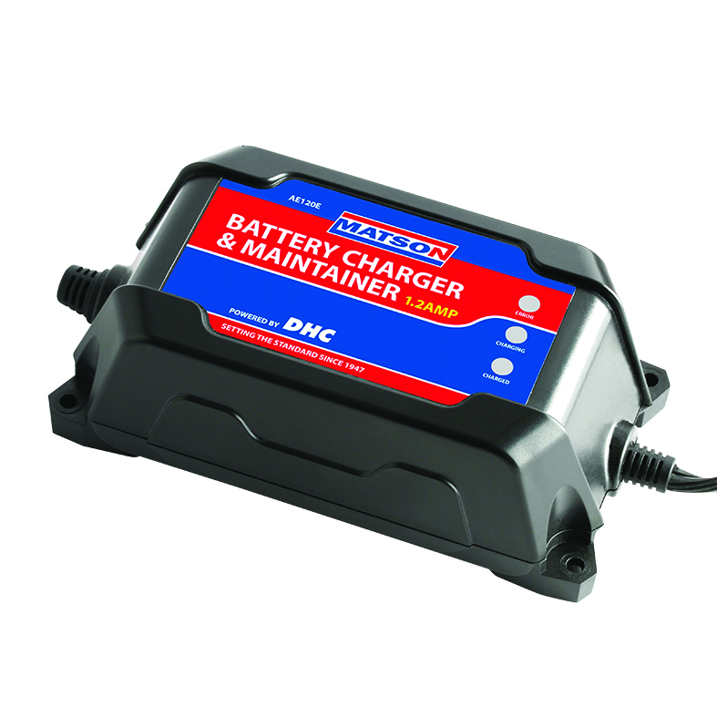 [180-AE120E] MATSON BATTERY CHARGER 12V 1.2AMP