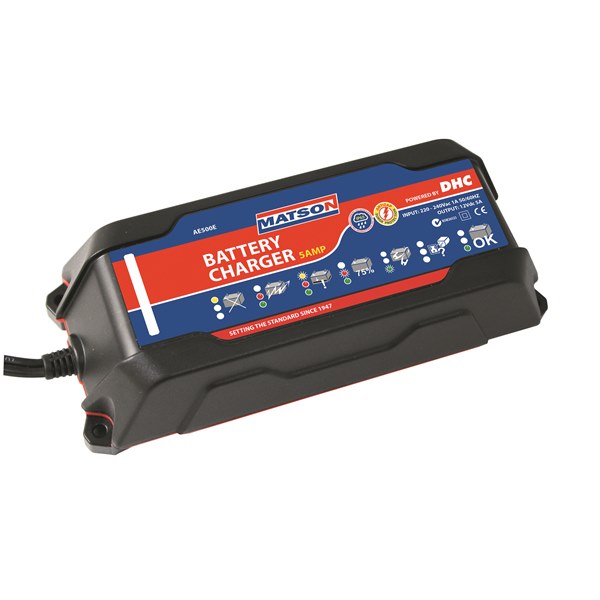 [180-AE500E] MATSON AUTO EXACT 5.0AMP SMART CHARGER