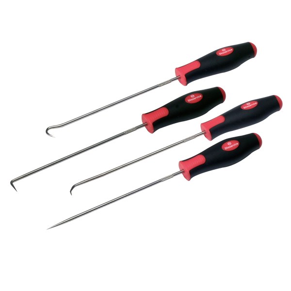 [180-BS0230] PICK & HOOK SET LONG (4PC )
