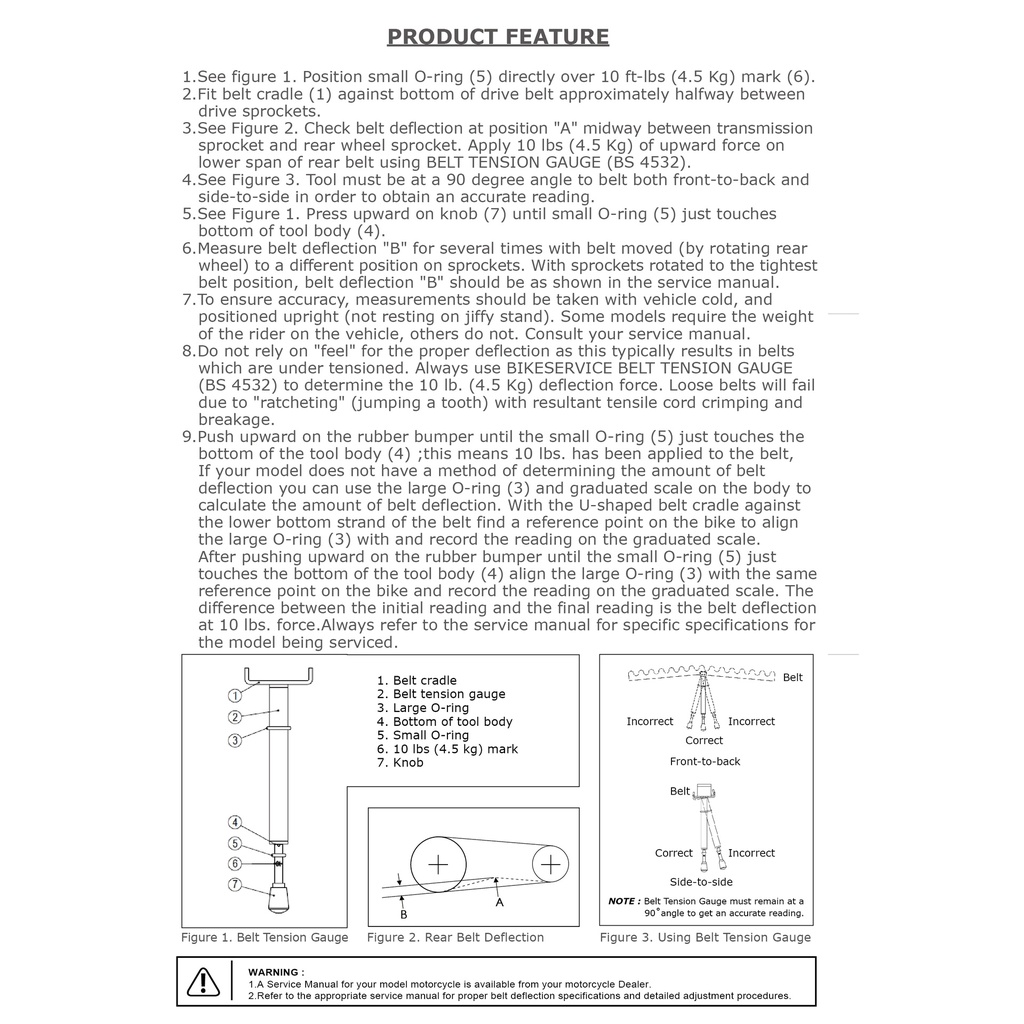 BELT TENSION GAUGE