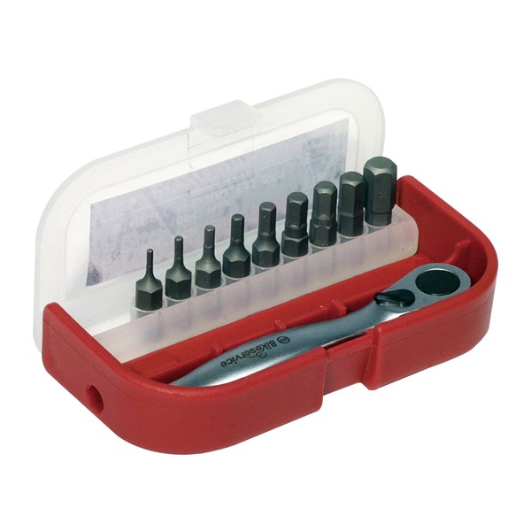 [180-BS6006] HEX BIT SET (10PC)