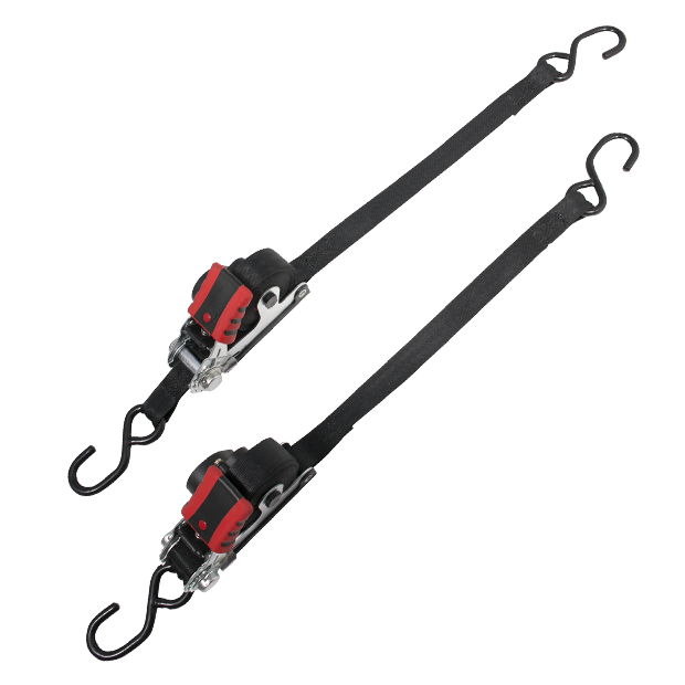 [180-BS80034] RETRACTABLE RATCHET TIE DOWN 4.5M