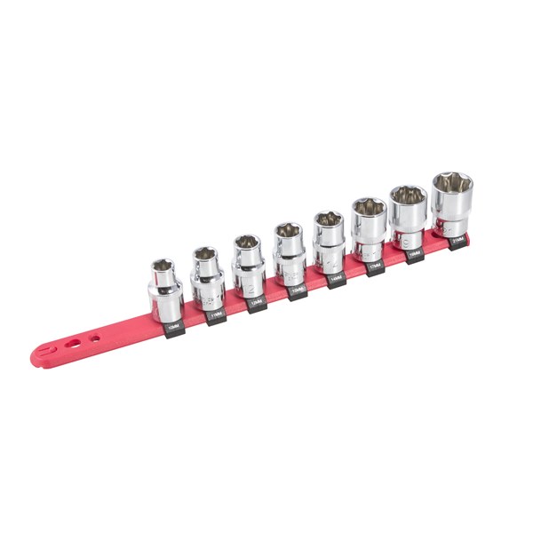 SOCKET SET 1/2IN DR 8 PIECE