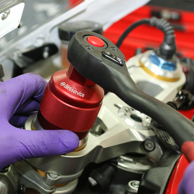 DUCATI FORK CAP SOCKET FOR OHLINS