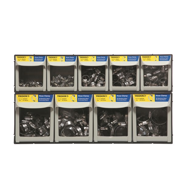 [180-CMHAS200] CMHAS200 Modular Drawer Merchandiser - All Stainless Steel Perforated