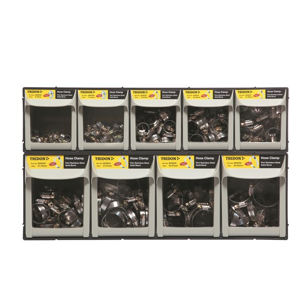 [180-CMSHS250] CMSHS250 Modular Drawer Merchandiser - Part Stainless Steel, Automotive Sizing