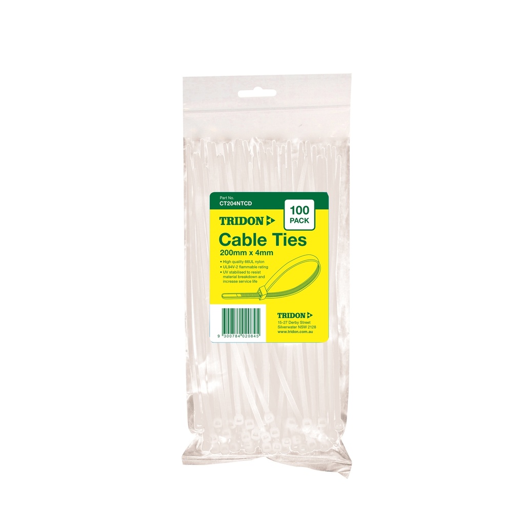 CT255NTCD Cable Tie - Natural