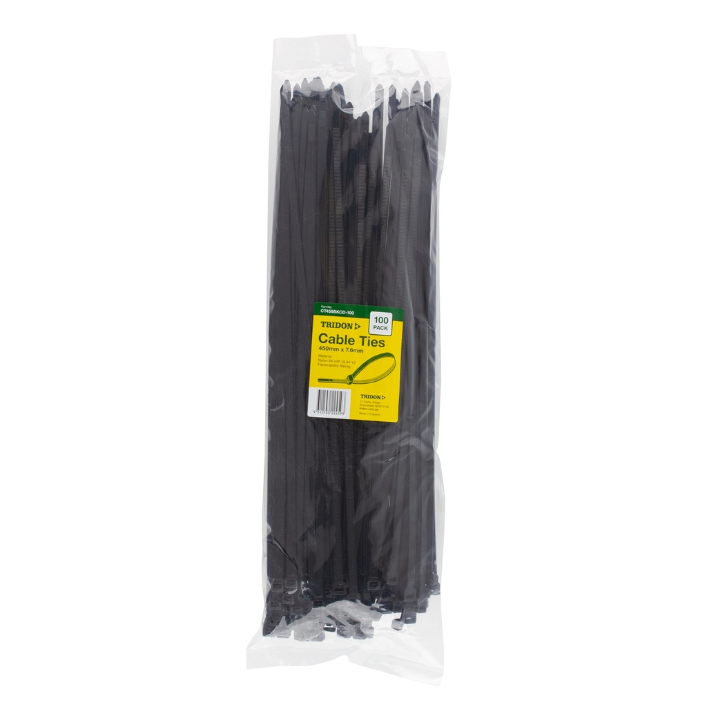 CT458BKCD-100 Cable Tie - Black