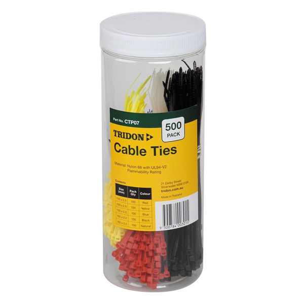 [180-CTP07] CTP07 Cable Tie Assorted Pack