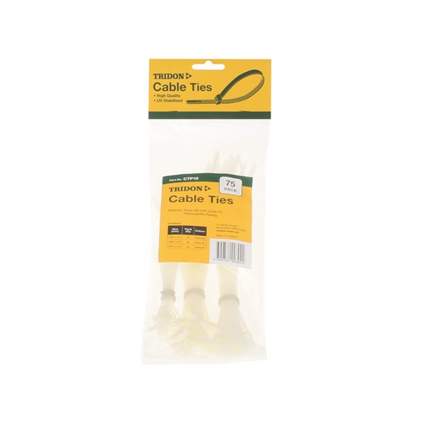 CTP10 Cable Tie Combo Pack - Natural